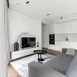 Spacious Luxury W/river View/terrace Paupys Apartman Vilnius