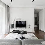 Spacious Luxury W/river View/terrace Paupys Apartman Vilnius