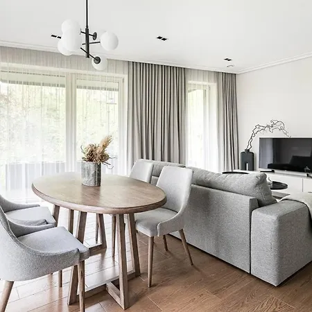 Spacious Luxury W/river View/terrace Paupys Apartment *