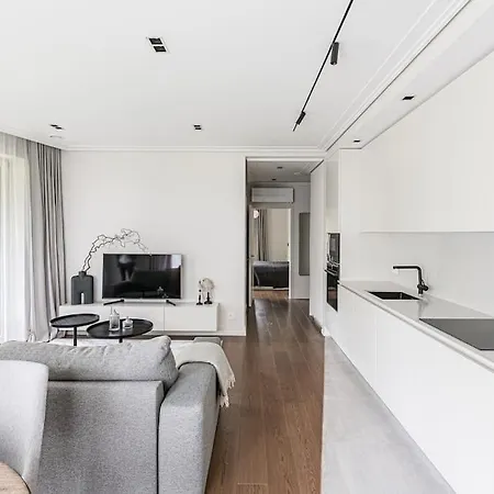 Spacious Luxury W/river View/terrace Paupys Apartment *