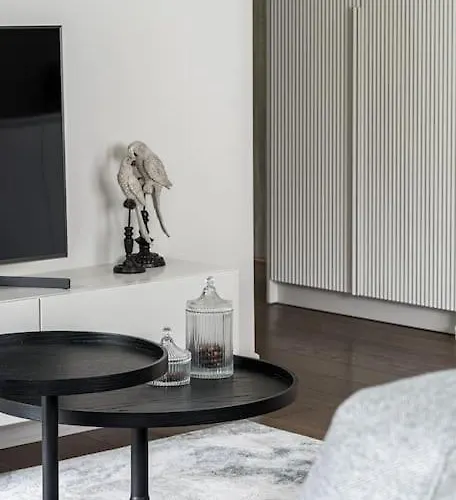 Spacious Luxury W/river View/terrace Paupys Apartament *