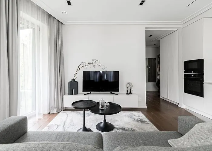 Spacious Luxury W/river View/terrace Paupys شقة فيلنيوس