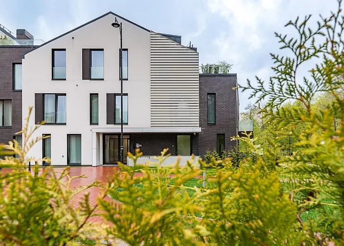 Spacious Luxury W/river View/terrace Paupys アパート ヴィリニュス