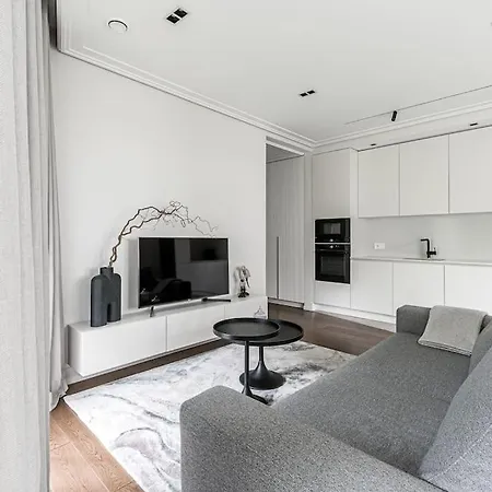 Spacious Luxury W/river View/terrace Paupys Lägenhet Vilnius