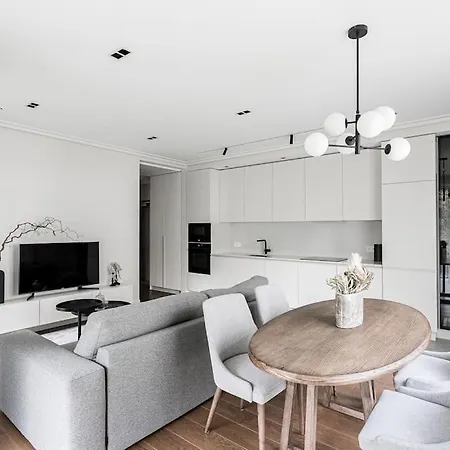 Spacious Luxury W/river View/terrace Paupys Lägenhet Vilnius
