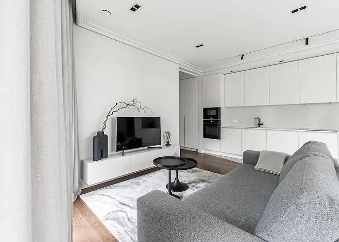 Spacious Luxury W/river View/terrace Paupys Appartement Vilnius