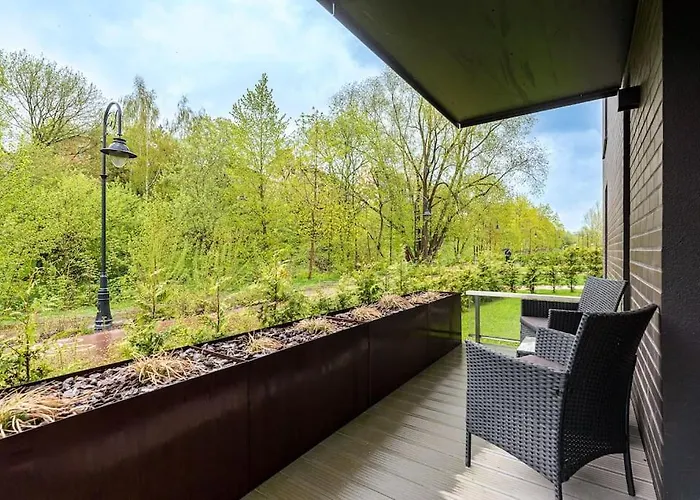 Spacious Luxury W/river View/terrace Paupys Vilnius